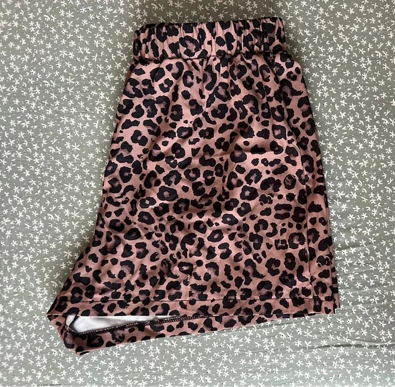 Set van Bloes en Shorts met Luipaardpatroon / Dierenprint – photo 4